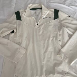 Packers White Pullover